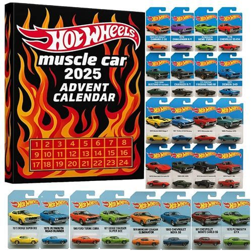 Muscle Toy Car Advent Calendar 2025